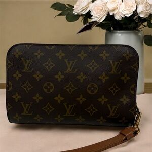 Louis Vuitton Monogram Canvas Orsay Clutch